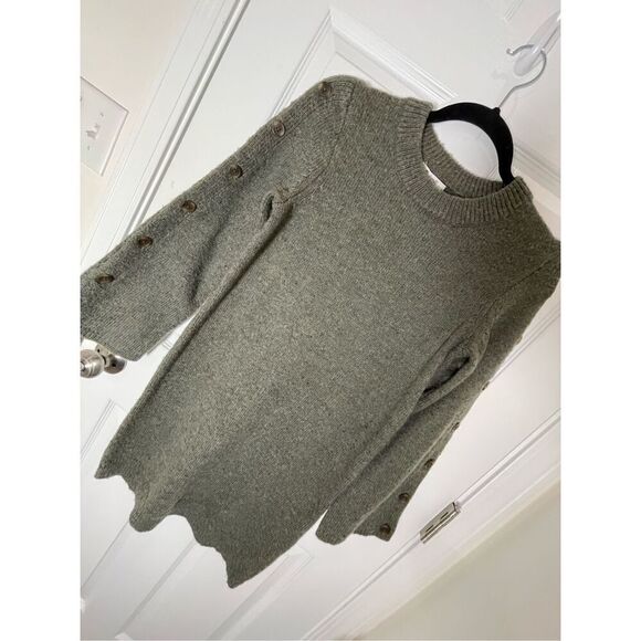 Madewell Dresses & Skirts - Madewell women’s sweater dress long sweater size small green